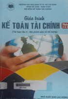 Giáo trình kế toán tài chính  : Phần 3 - 4 