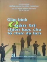 Giáo trình quản trị chiến lược cho tổ chức du lịch