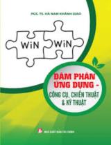 Đàm phán ứng dụng - công cụ, chiến thuật và kỹ thuật