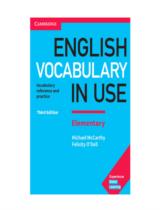 English vocabulary in use  : Elementary 