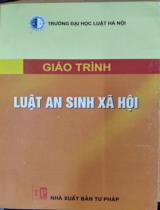 Giáo trình Luật an sinh xã hội 