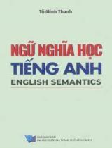 Ngữ nghĩa học tiếng anh  : English semantics 