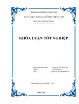 Quản lý chất lượng vệ sinh an toàn thực phẩm tại nhà hàng cafe Central An Đông của khách sạn Windsor Plaza theo hệ thống Haccp