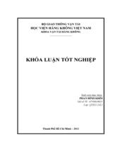 Hoàn thiện và phát triển hệ thống kênh phân phối Air Mekong tại thành phố Hồ Chí Minh