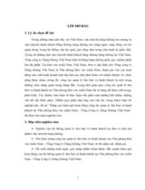 Nâng cao hiệu quả hoạt động hệ thống quản lý thu bán vé hành khách tại văn phòng khu vực miền Nam - Tổng công ty hàng không Việt Nam