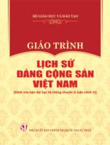 Giáo trình lịch sử đảng cộng sản Việt Nam  : Dành cho bậc đại học hệ không chuyên lý luận chính trị 