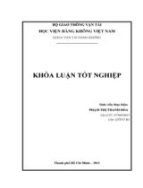 Hoàn thiện và phát triển hoạt động quảng cáo của Vietnam Airlines tại thị trường miền Nam
