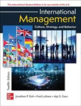 International Management  : Culture Strategy and Behavior 