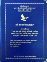 Tích hợp và tối ưu hoá hệ thống phân loại sản phẩm theo màu sắc sử dụng công nghệ xử lý ảnh 