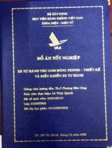 Xe tự hành thu gom bóng Tennis - Thiết kế và điều hành xe tự hành 