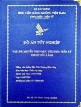 Vali di chuyển theo mục tiêu dựa trên kỹ thuật xử lý ảnh 
