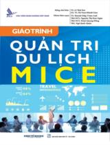 Giáo trình quản trị du lịch MICE  : Giáo trình 
